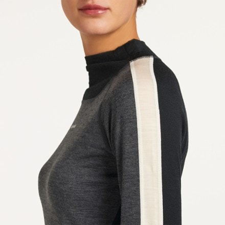 Icebreaker Merino 200 Oasis+ Long-Sleeve High Neck Base Layer Top - Women's 5