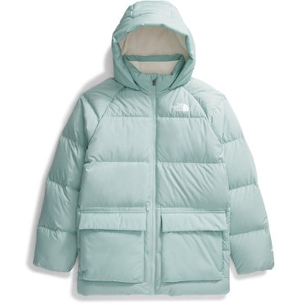 THE NORTH FACE Kids North Down Fleece-Lined Parka Muted Pine 4 main image 1