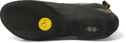 La Sportiva Tarantulace Climbing Shoes - Men's Sole view (Olive/Tiger)