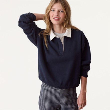 Marine Layer Cloud 9 Fleece Polo - Women's 0