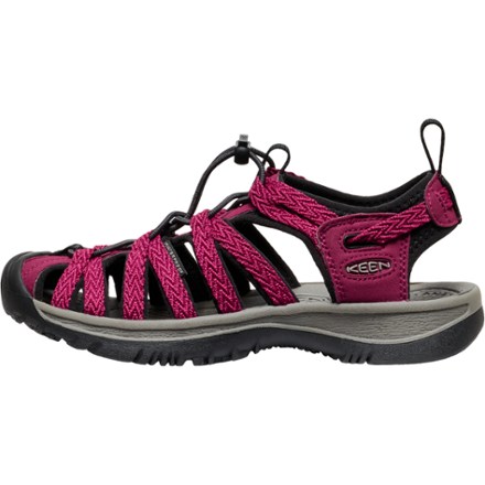 KEEN WHISPER レディース Women's Whisper Sandal | Black/Steel Grey | KEEN Footwear