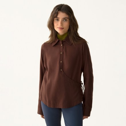 Hikerkind Front Field Flannel Shirt - Women's 1