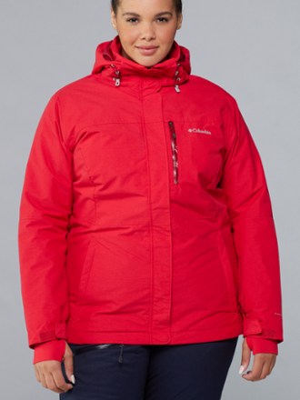 columbia plus size omni heat jacket