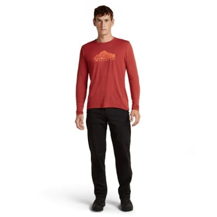 Icebreaker Merino 150 Tech Lite Long-Sleeve T-Shirt Aoraki Explorer - Men's 2