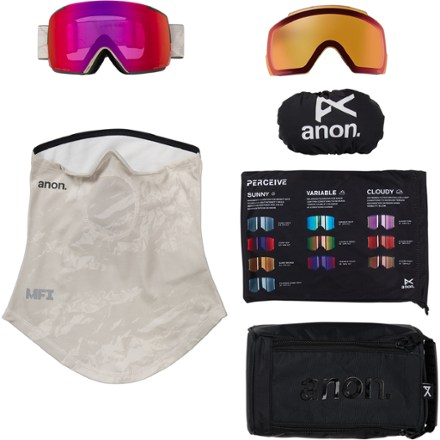 Anon M5 Snow Goggles with MFI Face Mask 5
