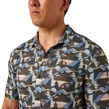 PEARL iZUMi Canyon Tech Snap Bike Jersey - Men's 4