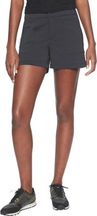 Buy Athleta Black Trekkie North Shorts from Next Poland