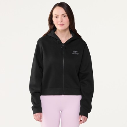 Arc'teryx Emblem Fleece Full-Zip Crop Hoody - Women's 2