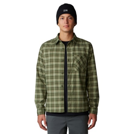 Mountain Hardwear Voyager One Long-Sleeve Flannel Shirt - Men's