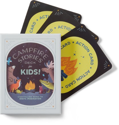 Mountaineers Books Campfire Stories Deck—For Kids!: Storytelling Games to Ignite Imagination 0