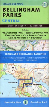 Square One Maps Bellingham Parks - Central 0