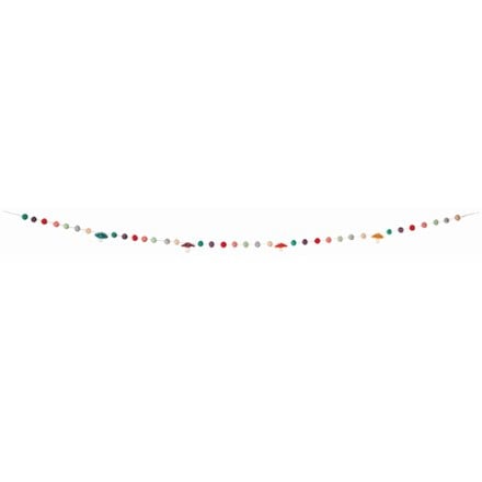 Danica Mushroom Gems Felt Garland 2