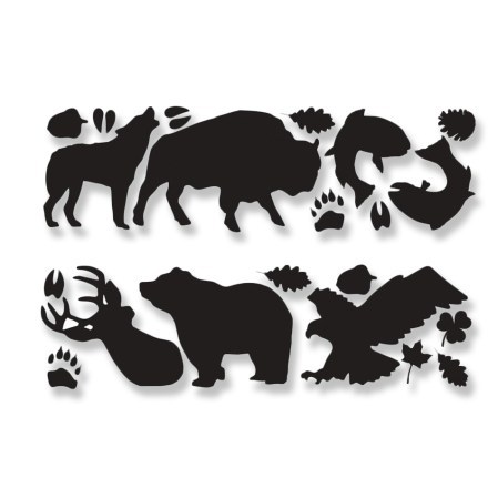 Detail View (Wildlife Black)