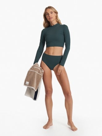 Vuori Dune Crop Swimsuit Top - Women's 2