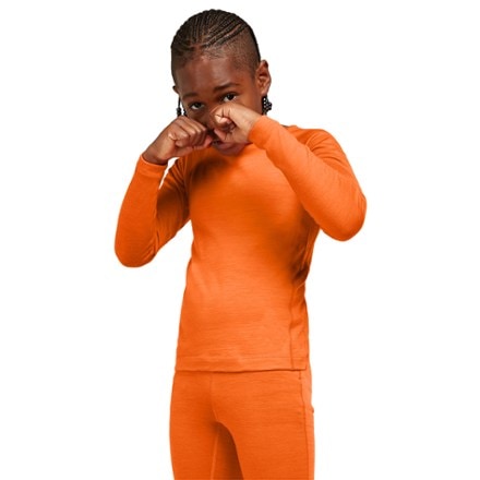 Icebreaker Merino 200 Oasis Long-Sleeve Base Layer Crew Top - Kids' 2