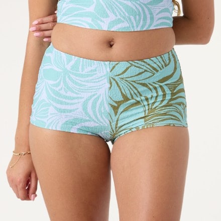 Roxy Sea Bloom Boy Short Bikini Swimsuit Bottoms - Women's 0
