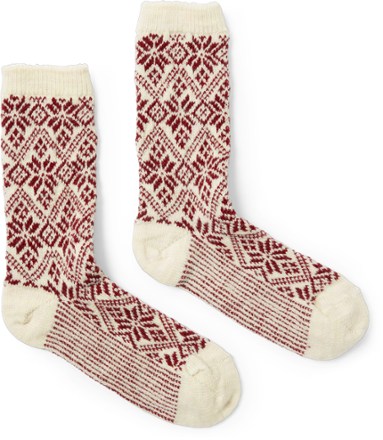 Smartwool Everyday Traditional Snowflake Crew Socks - Women's 0