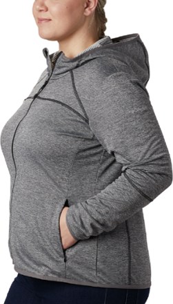 plus size columbia havenwood fleece jacket