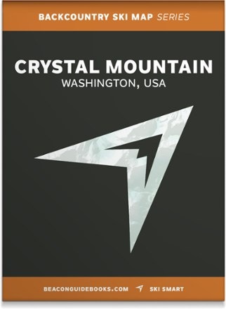 Beacon Guidebooks Backcountry Ski Map: Crystal Mountain, Washington 0