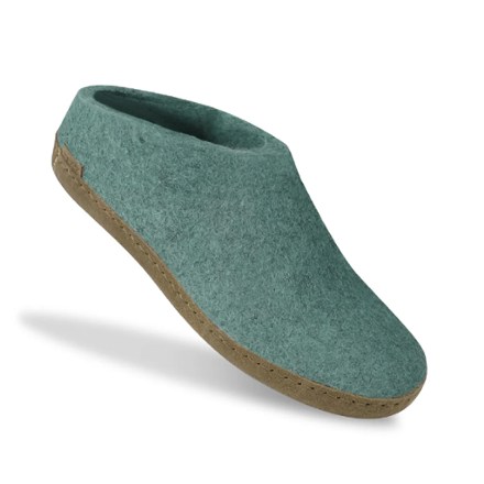 glerups Slip on Women s Fabric and Leather Slippers REI Co op