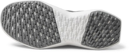 Allbirds Tree Dasher 2 Sneakers - Women's Sole view (Medium Grey/Light Grey)