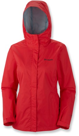 Hood Up View (Red Hibiscus)