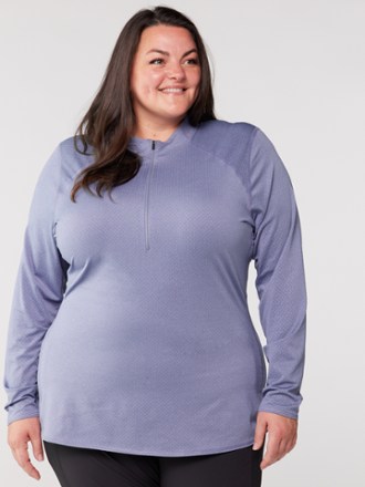 REI Co-op Lightweight Base Layer Half-Zip Top - Women's Plus Sizes 1