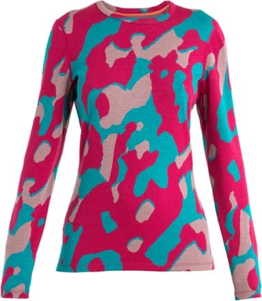 Icebreaker Merino 260 Vertex Long-Sleeve Crewe Natural Shades Base Layer Top - Women's 0