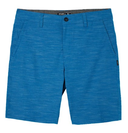 Locked Slub Hybrid Shorts Boys Blue 30 IN Waist Kids