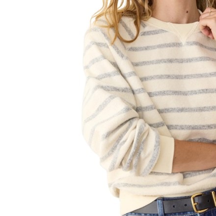 Marine Layer Cloud 9 Fleece Reversible Crewneck Sweatshirt - Women's 5