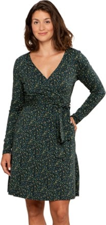 Toad&Co Cue Wrap Long-Sleeve Dress 0