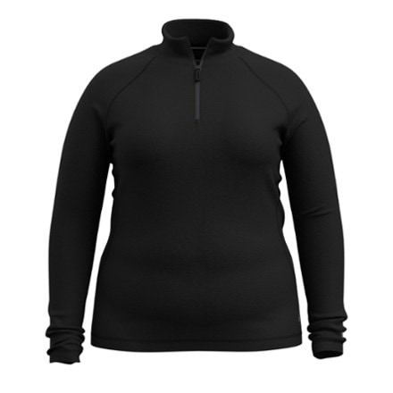 Smartwool Classic Thermal Merino Quarter-Zip Base Layer Top - Women's Plus Size