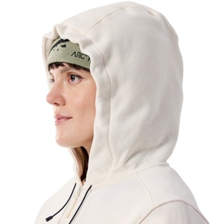 Arc'teryx Emblem Fleece Full-Zip Crop Hoody - Women's 7