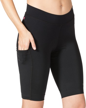 Terry Bike Bermuda Shorts - Womens