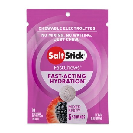 SaltStick FastChews Chewable Electrolyte Tablets - 10 Tablets 0