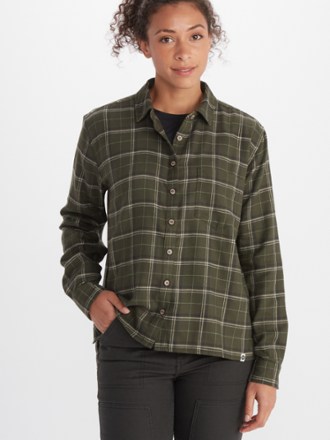 Marmot Fairfax Boyfriend Midweight Flannel Shirt - Women's 0
