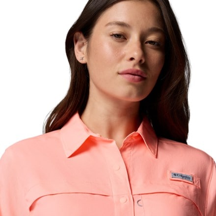Columbia PFG Castback Woven Long-Sleeve Shirt - Women's 4