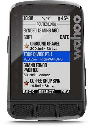Wahoo Fitness ELEMNT ROAM GPS Cycling Computer Bundle 4