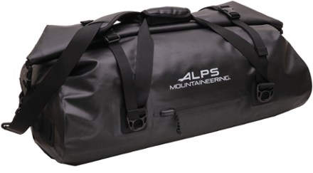 Large Waterproof Duffel Bag Rolltop Dry Duffle Backpack - Black / 60L