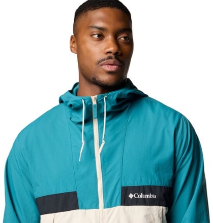 Columbia Spire Valley Hooded Windbreaker - Men's 4