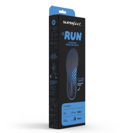 Superfeet Run Cushion Medium Arch Insoles 1
