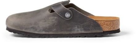 Birkenstock Boston Soft Footbed Clogs - Men's Left view (Iron)