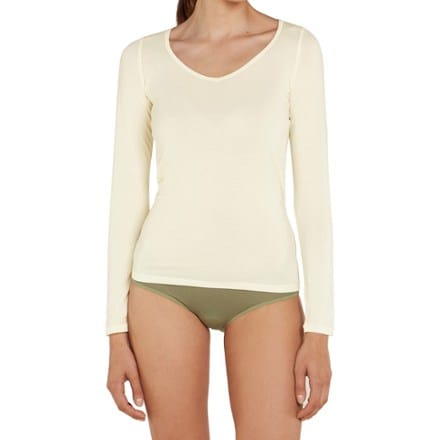 Icebreaker Siren Sweetheart Long Underwear Top - Women's 1
