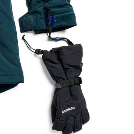 Burton Ascutney 2L Insulated Jacket - Kids' Hook-and-loop glove connection (gloves not included)
