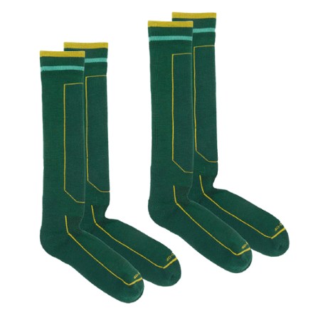 REI Co-op Powderbound Midweight Snow Socks - 2 Pairs 0