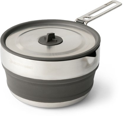 Sea to Summit Detour Stainless-Steel Collapsible Pouring Pot - 1.8 Liters 0