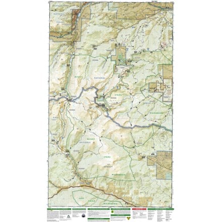 National Geographic Idaho Springs/Georgetown/Loveland Pass Trail Map 2