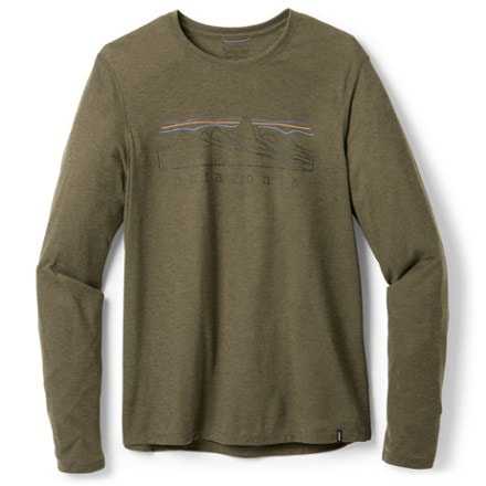 Patagonia Capilene Cool Trail Graphic Long-Sleeve Shirt - Men's 0