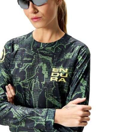 Endura Floral LTD Printed Long-Sleeve Bike Jersey - Women's 6