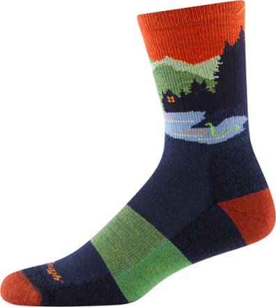 Darn Tough Close Encounters Micro Crew Midweight Hiking Socks - Men's 1